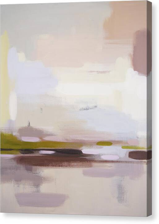Mellow Taupe Horizon Ⅰ - Canvas Print