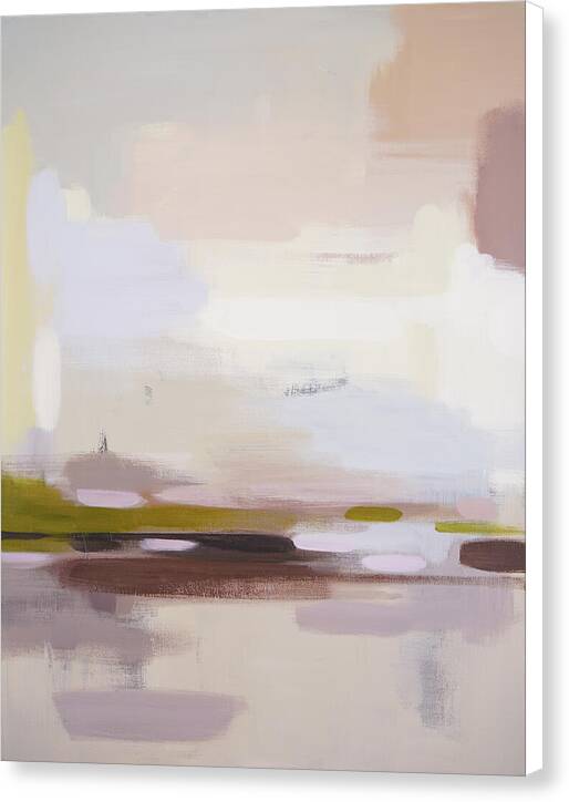 Mellow Taupe Horizon Ⅰ - Canvas Print