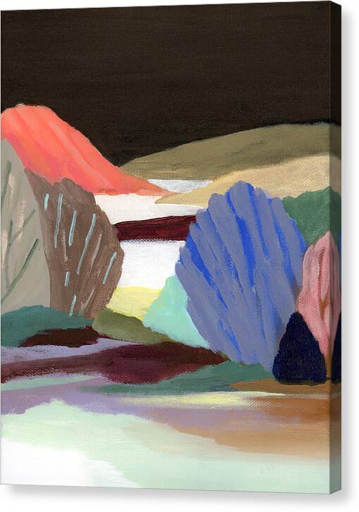 Colors of Night Fields no.2 - Canvas Print
