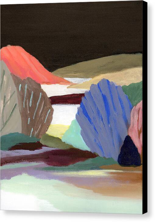 Colors of Night Fields no.2 - Canvas Print