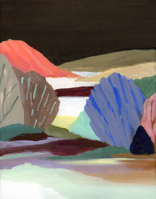 Colors of Night Fields no.2 - Art Print