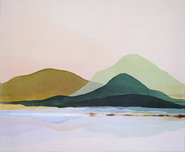 Green Mountain Waves - Art Print