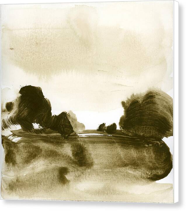 Monochromatic Landscape - Canvas Print