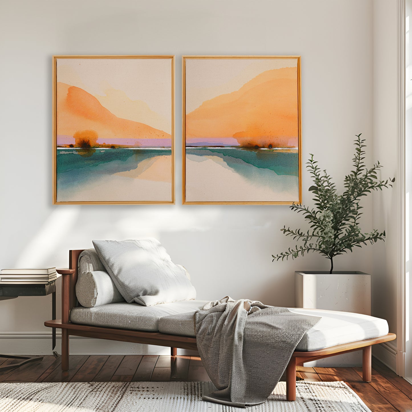 Orange Sunset Scenery no.1