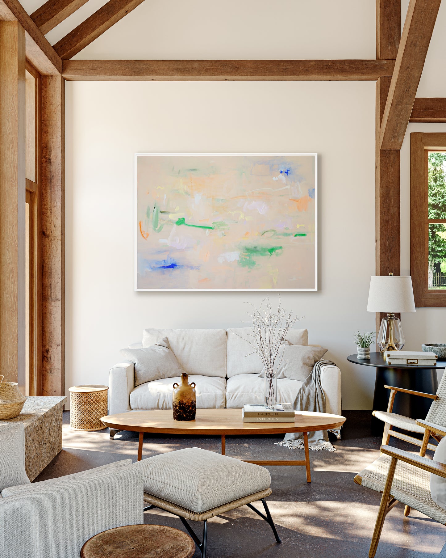 Sunlit Blossoms Meadow no.2 *Featured in Saatchi Art Collection