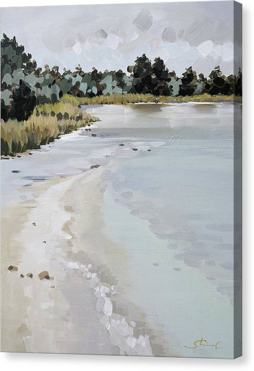 Between the Woods and Frozen Lake - Canvas Print