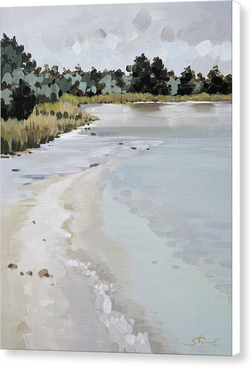 Between the Woods and Frozen Lake - Canvas Print