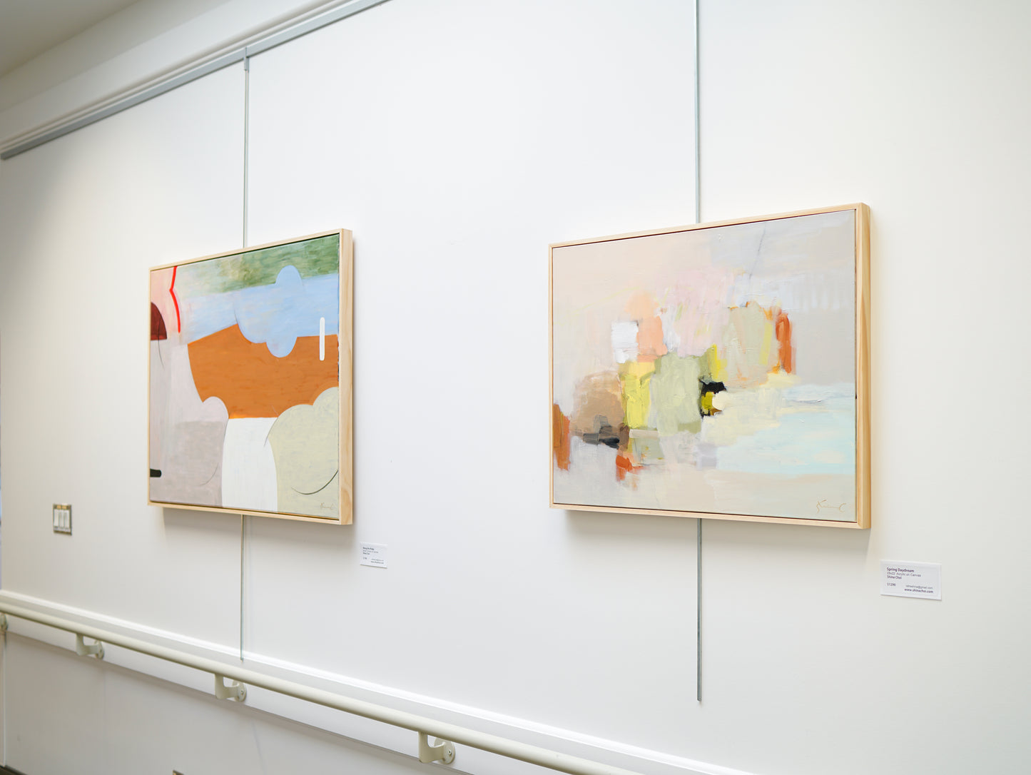 Spring Daydream 28x22 Framed *Featured in Saatchi Art Collection