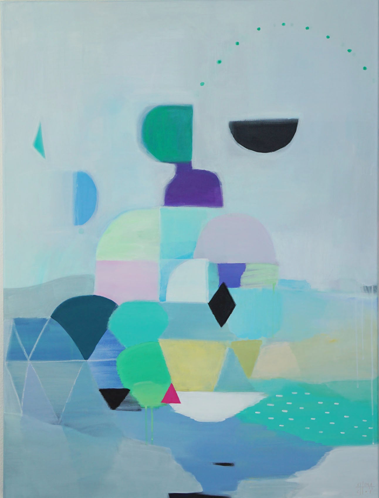 Color Castle No.4 Featured in Saatchi Art Catalog Fall 2020 Vol.2