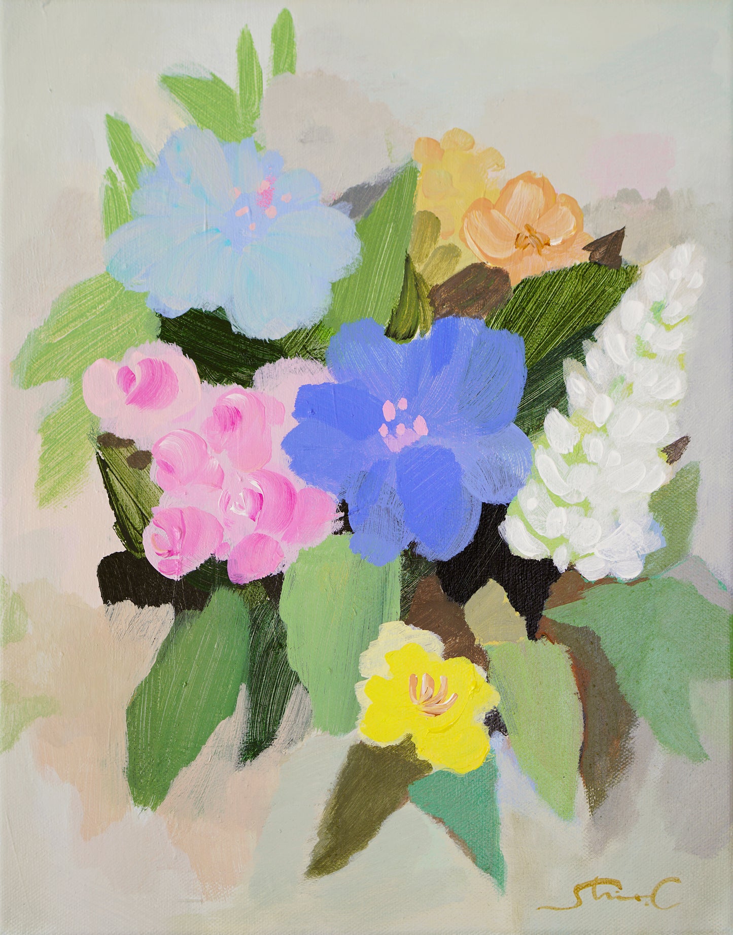 Blue Flowers *10% OFF at Checkout!