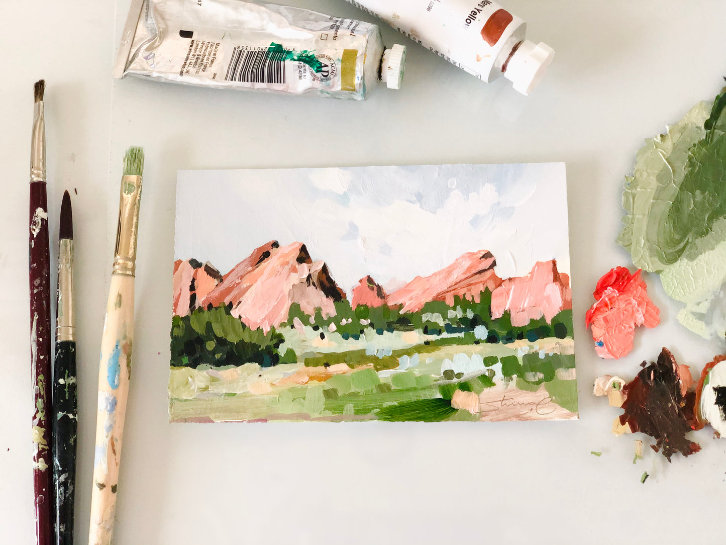 Landscape-Garden of the Gods *SOLD