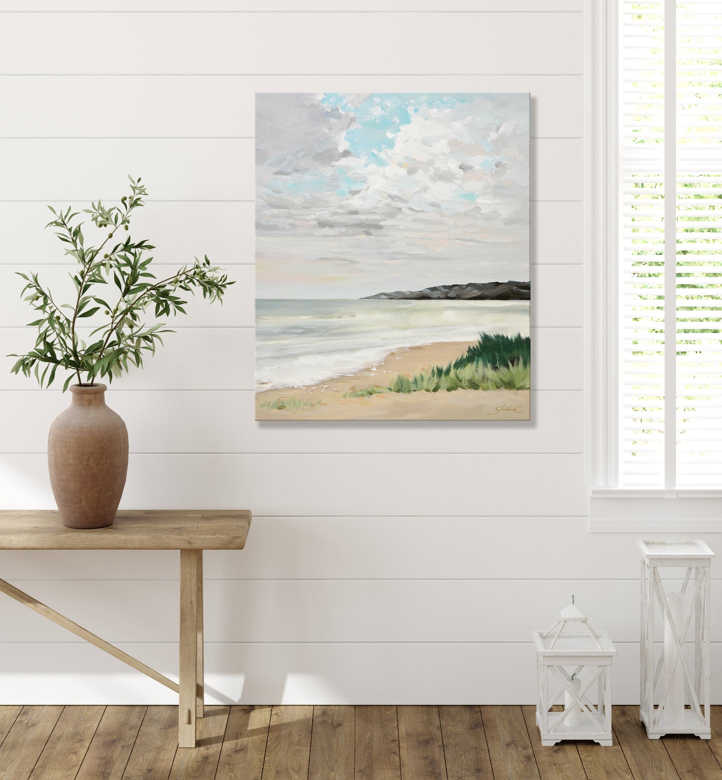 April Beach /Featured in Saatchi Art Collection *20% OFF at checkout