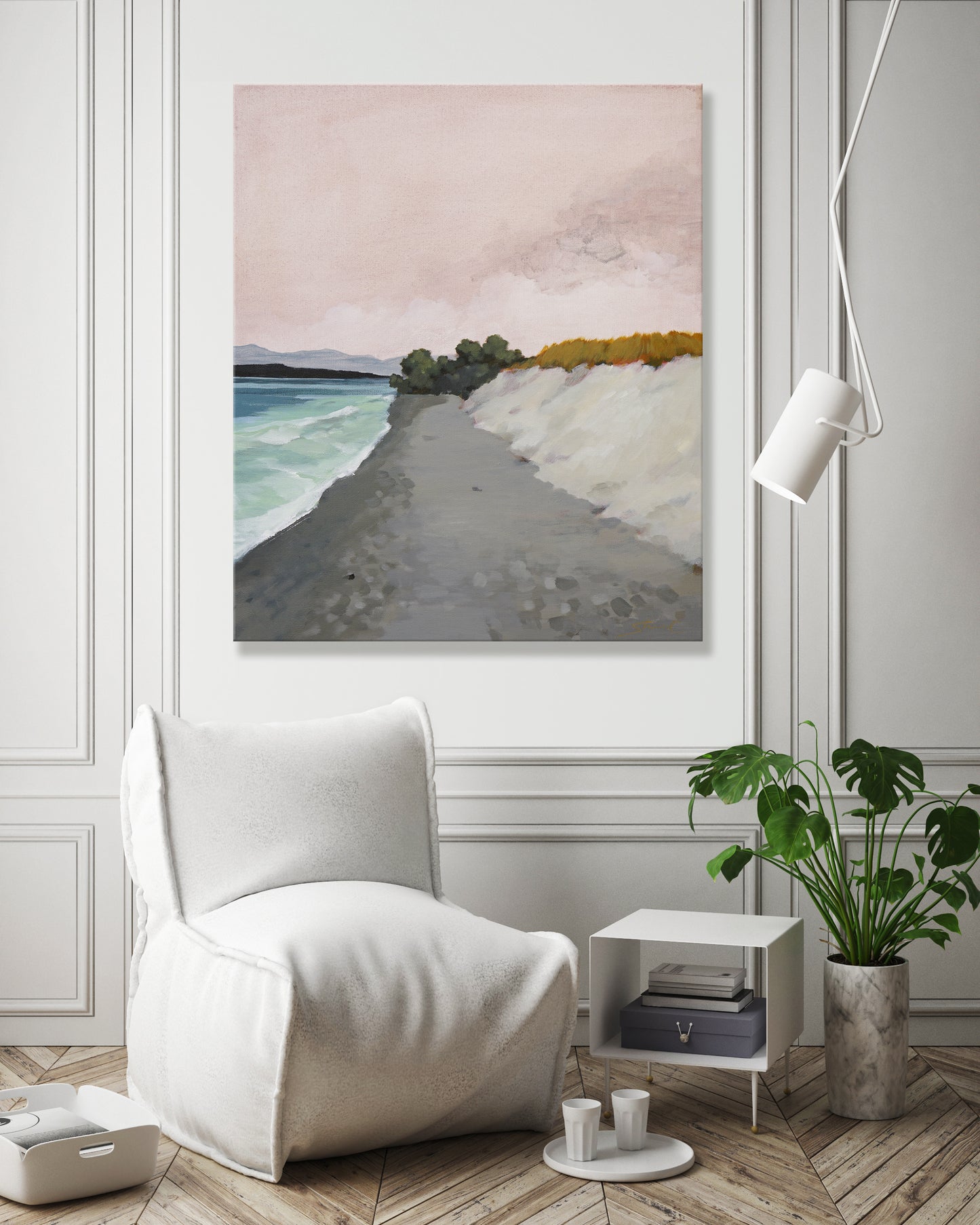 Long Walks on the Beach Featured in Saatchi Art collection *30% Off at checkout