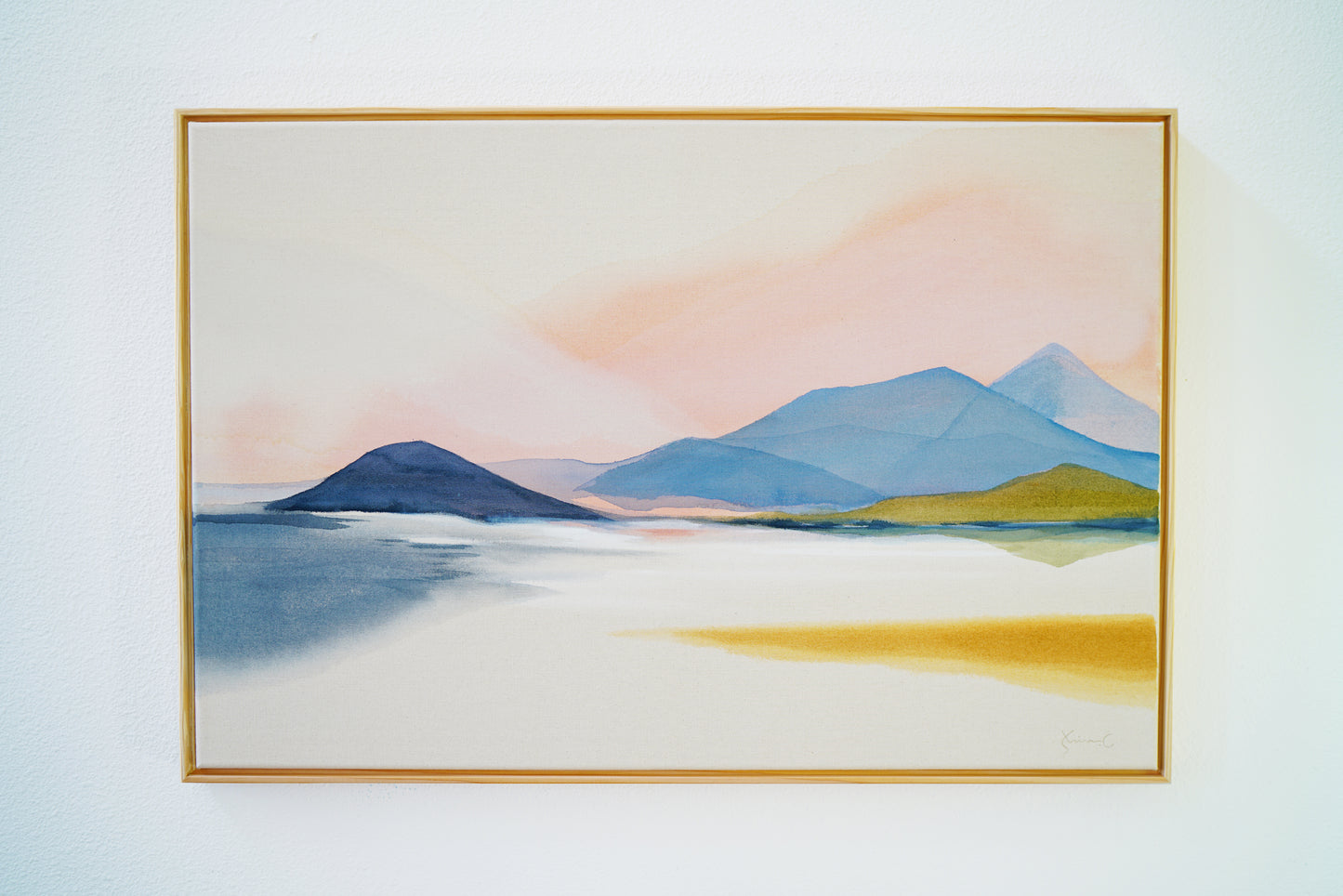 Blue Mountain 36x24 *Featured in Saatchi Art Collection