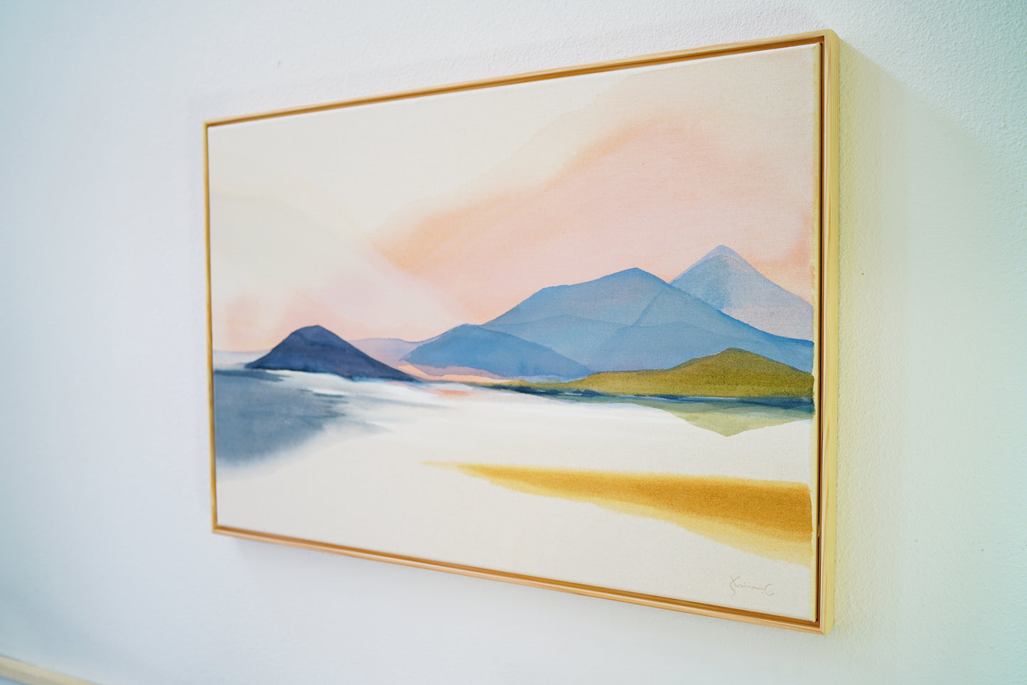 Blue Mountain 36x24 *Featured in Saatchi Art Collection