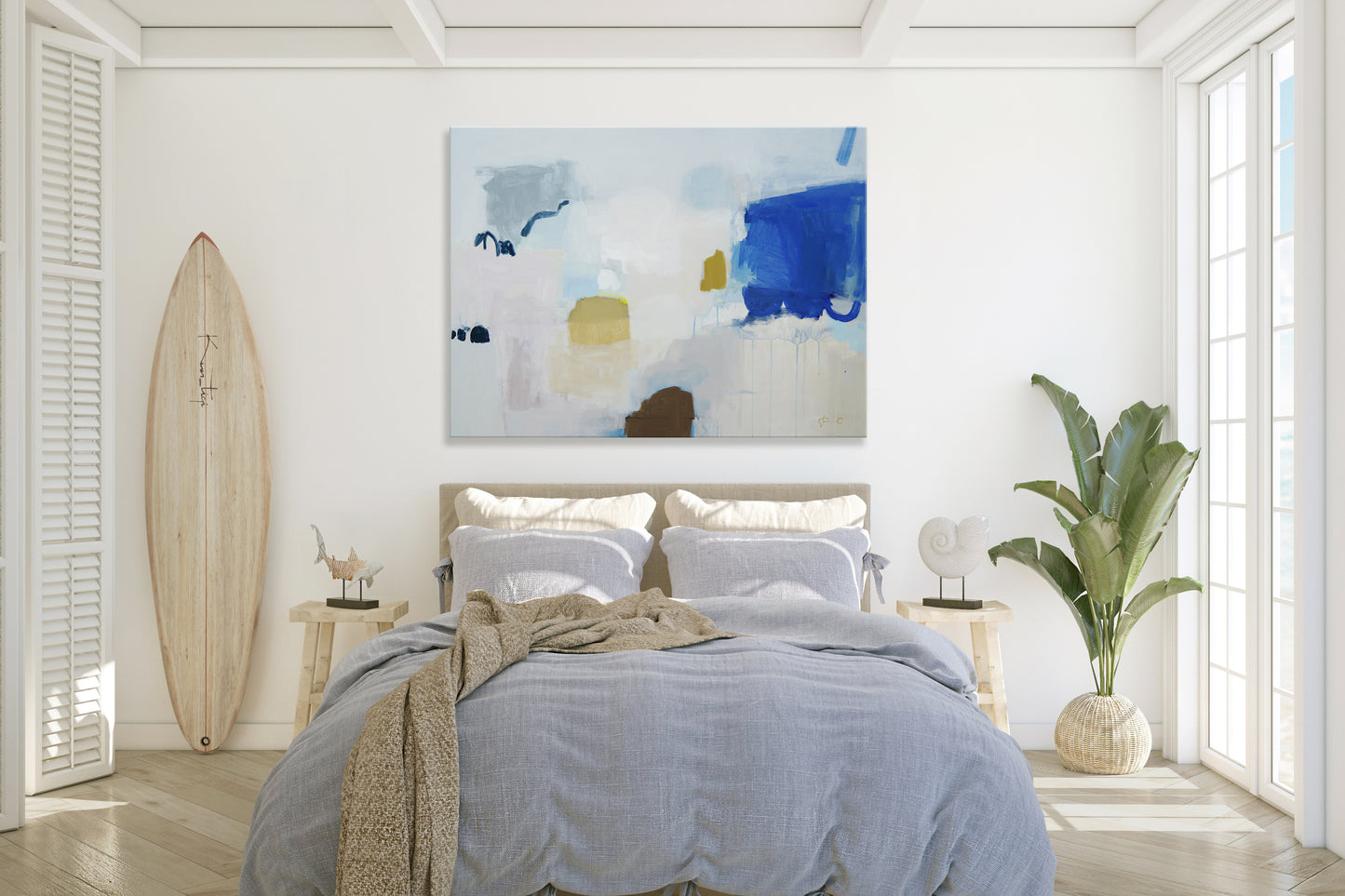 Bliss and Blue Featured in Saatchi Art Collection *30% Off at checkout