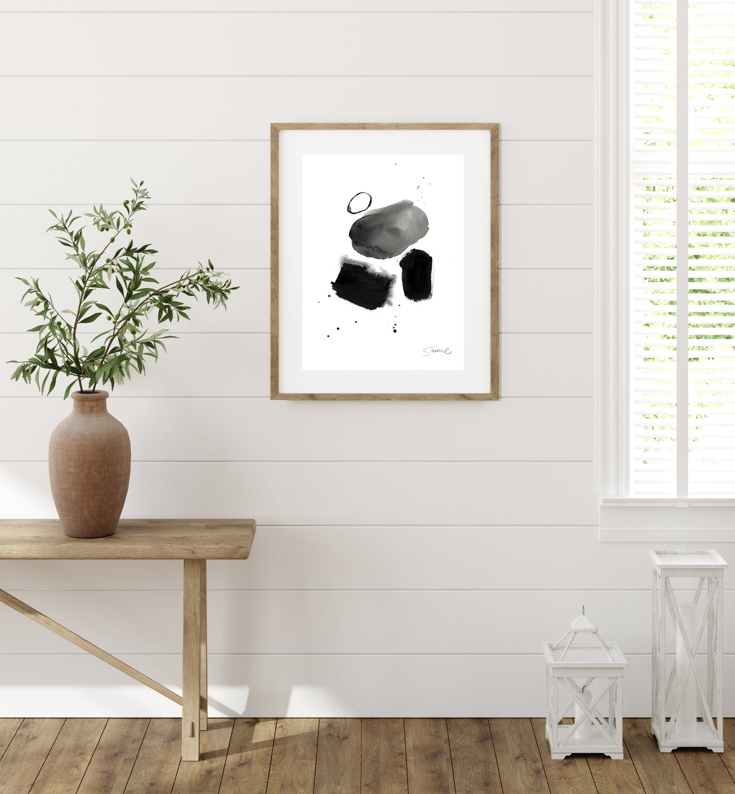 Black and White No.3 - Art Print