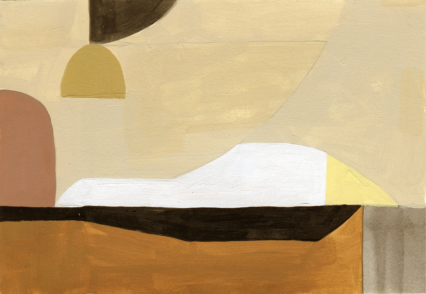 Modern Landscape no.1-Calm Land