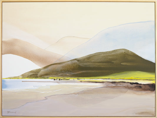Calm Lake Morning *Featured in Saatchi Art Collection *SOLD