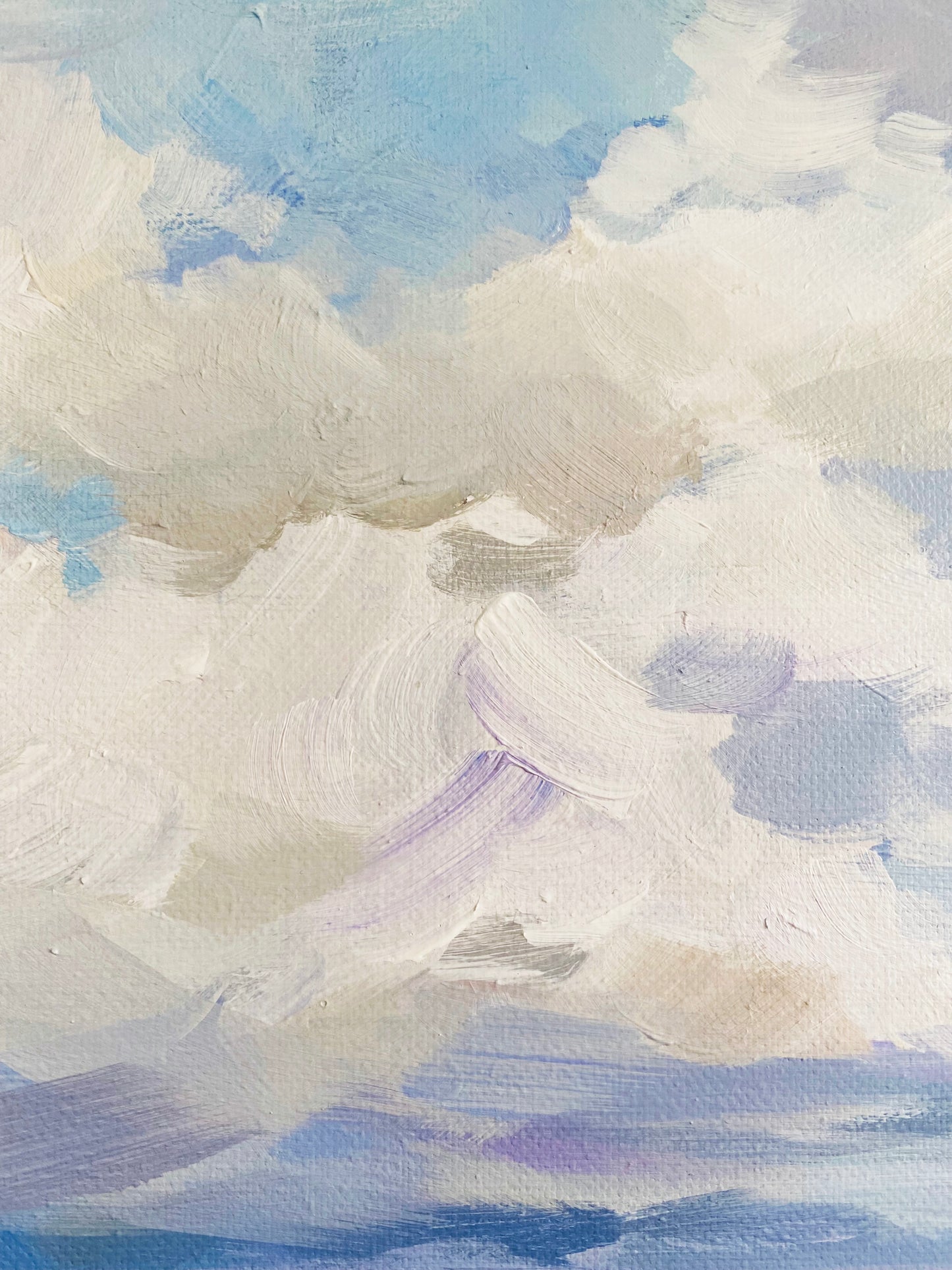 Purple Lake Tyrrell /Featured in Saatchi Art Collection *10% OFF at Checkout