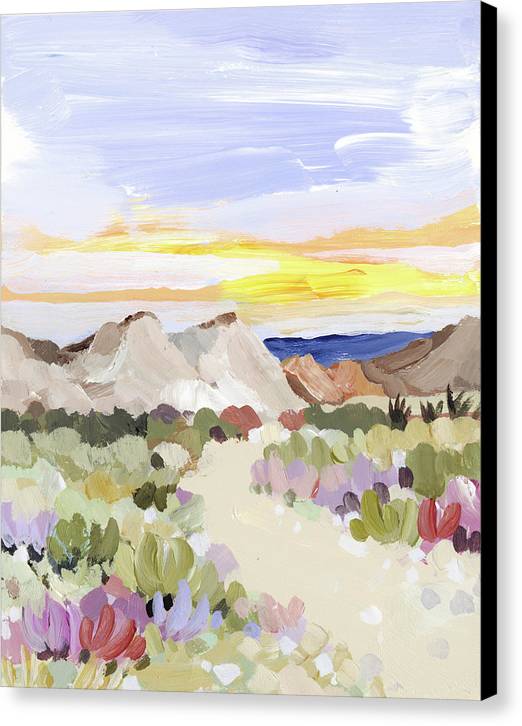 Desert Sunset Trail - Canvas Print