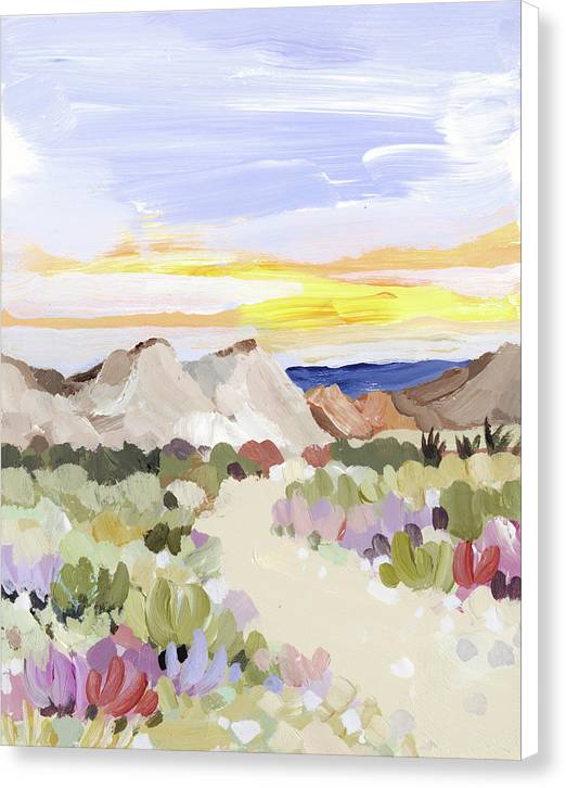 Desert Sunset Trail - Canvas Print