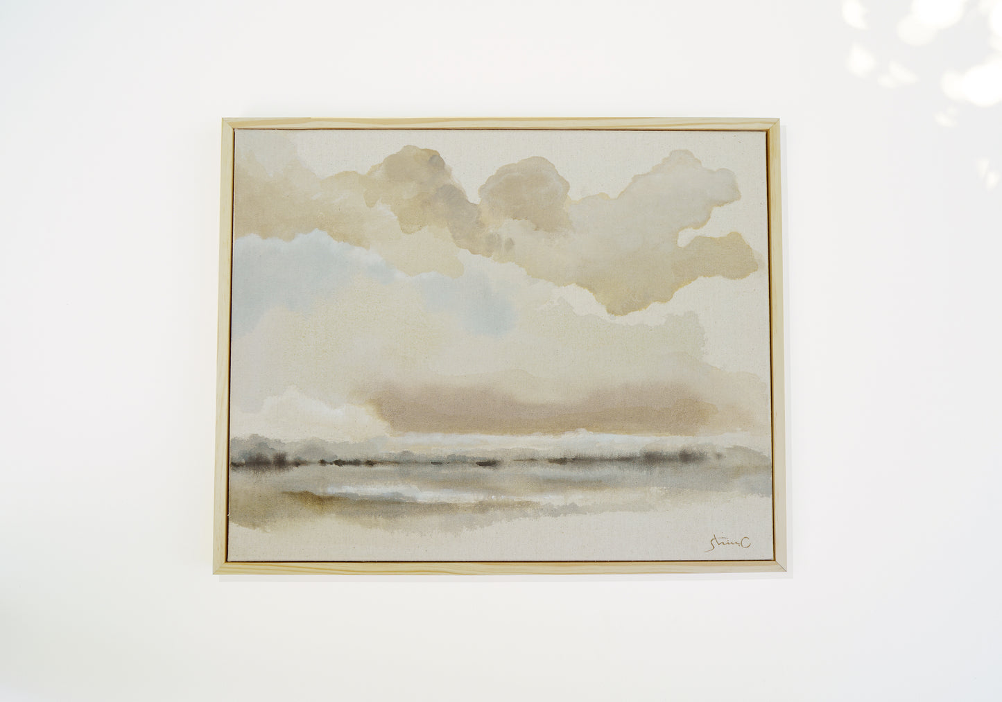 Distance Under Cloudy Sky *SOLD