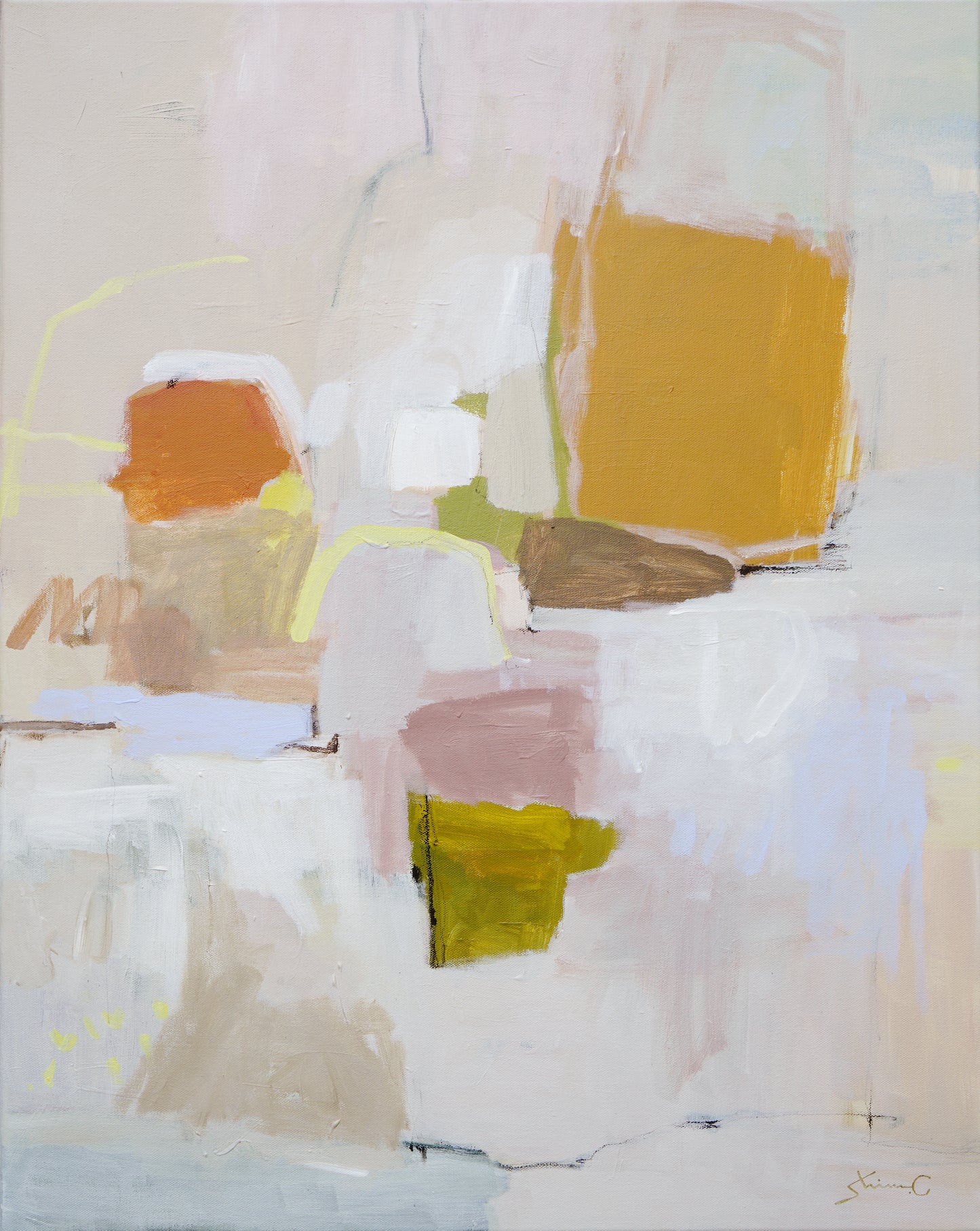 Sun-Kissed Color in Fall Canyon *Framed