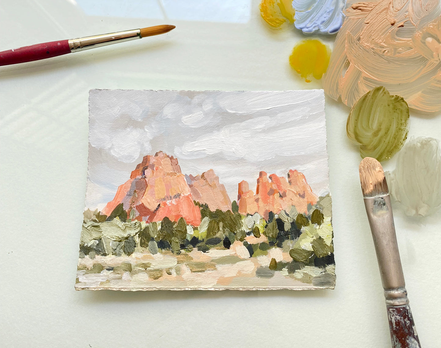 Desert Landscape-Garden of the Gods no.2 *Featured in Saatchi Art Collection