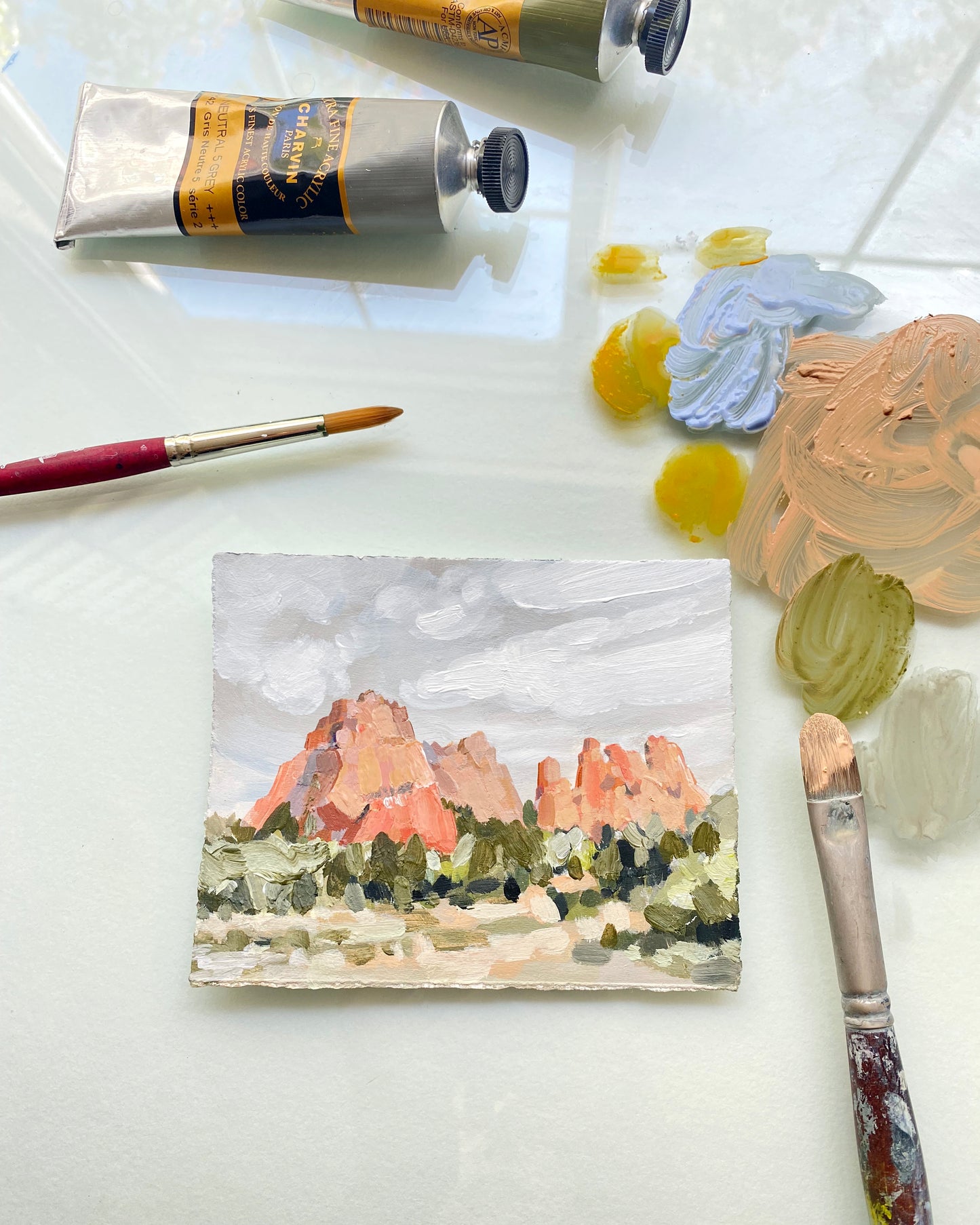 Desert Landscape-Garden of the Gods no.2 *Featured in Saatchi Art Collection