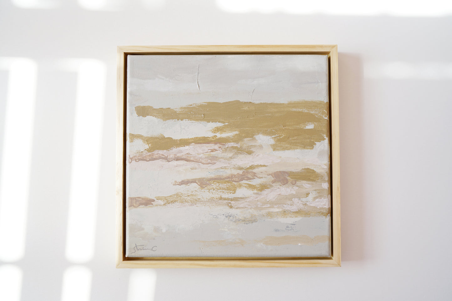 Hazy Shore /Featured in Saatchi Art Collection