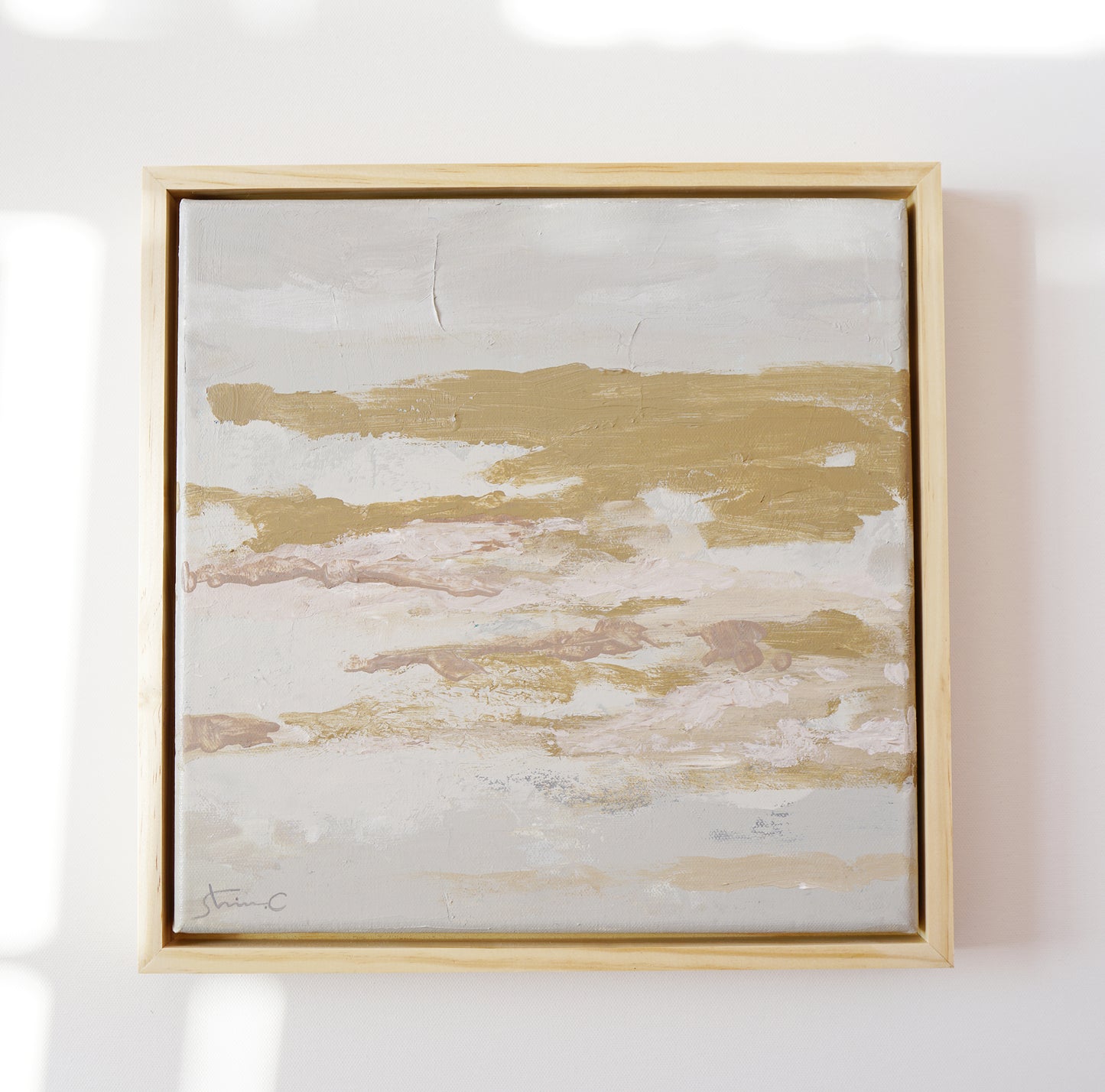 Hazy Shore /Featured in Saatchi Art Collection