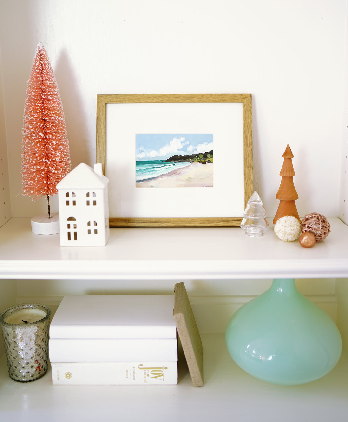 Seascape-One fine day at the beach