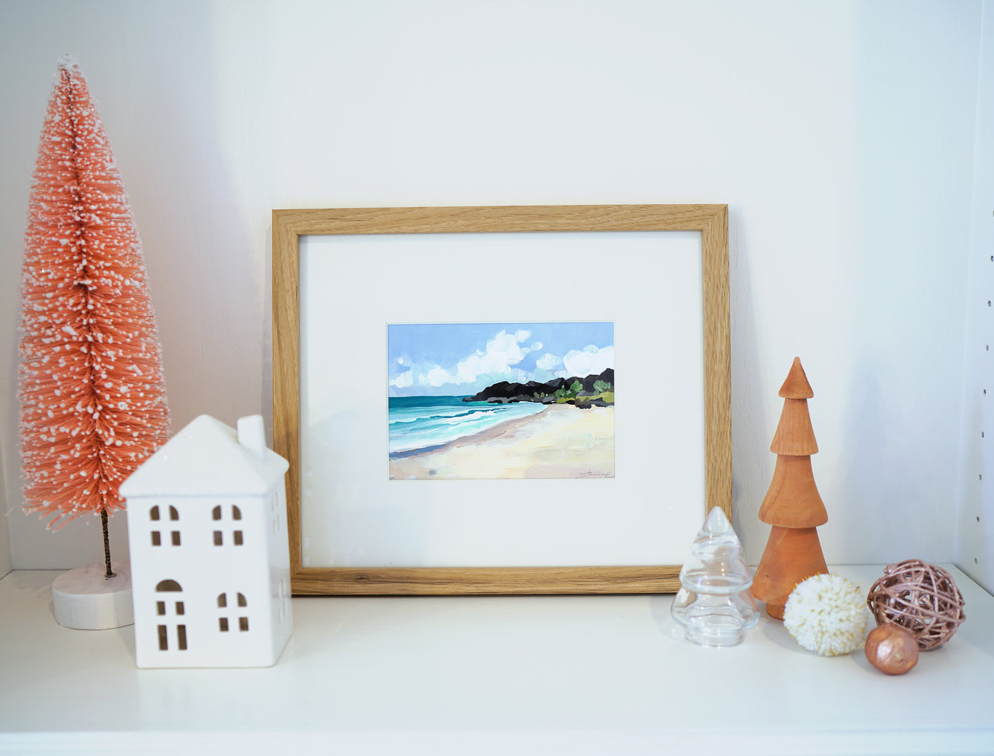 Seascape-One fine day at the beach
