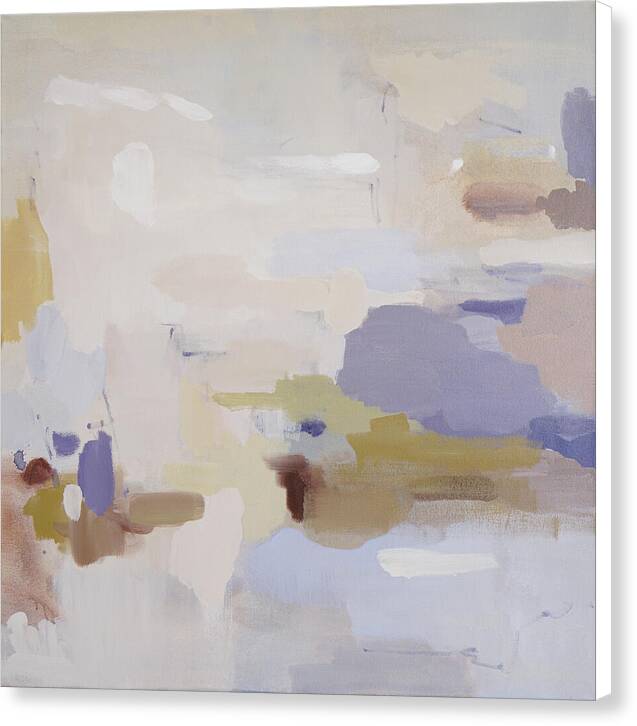 Light Amidst Violet Mist - Canvas Print