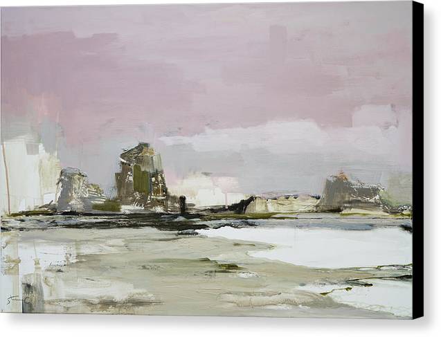 Mauve Sky Coastal - Canvas Print