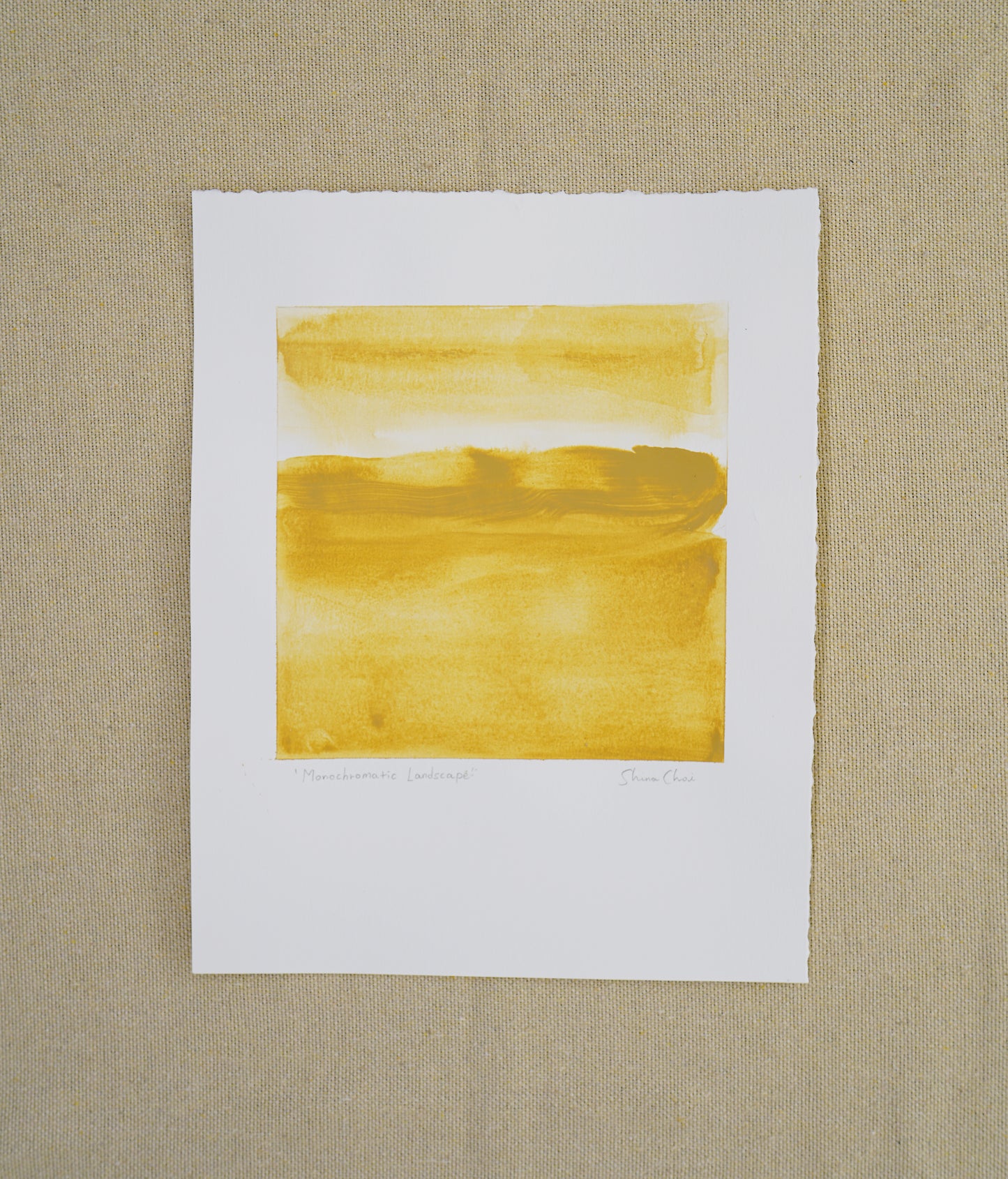 Monochromatic Landscape