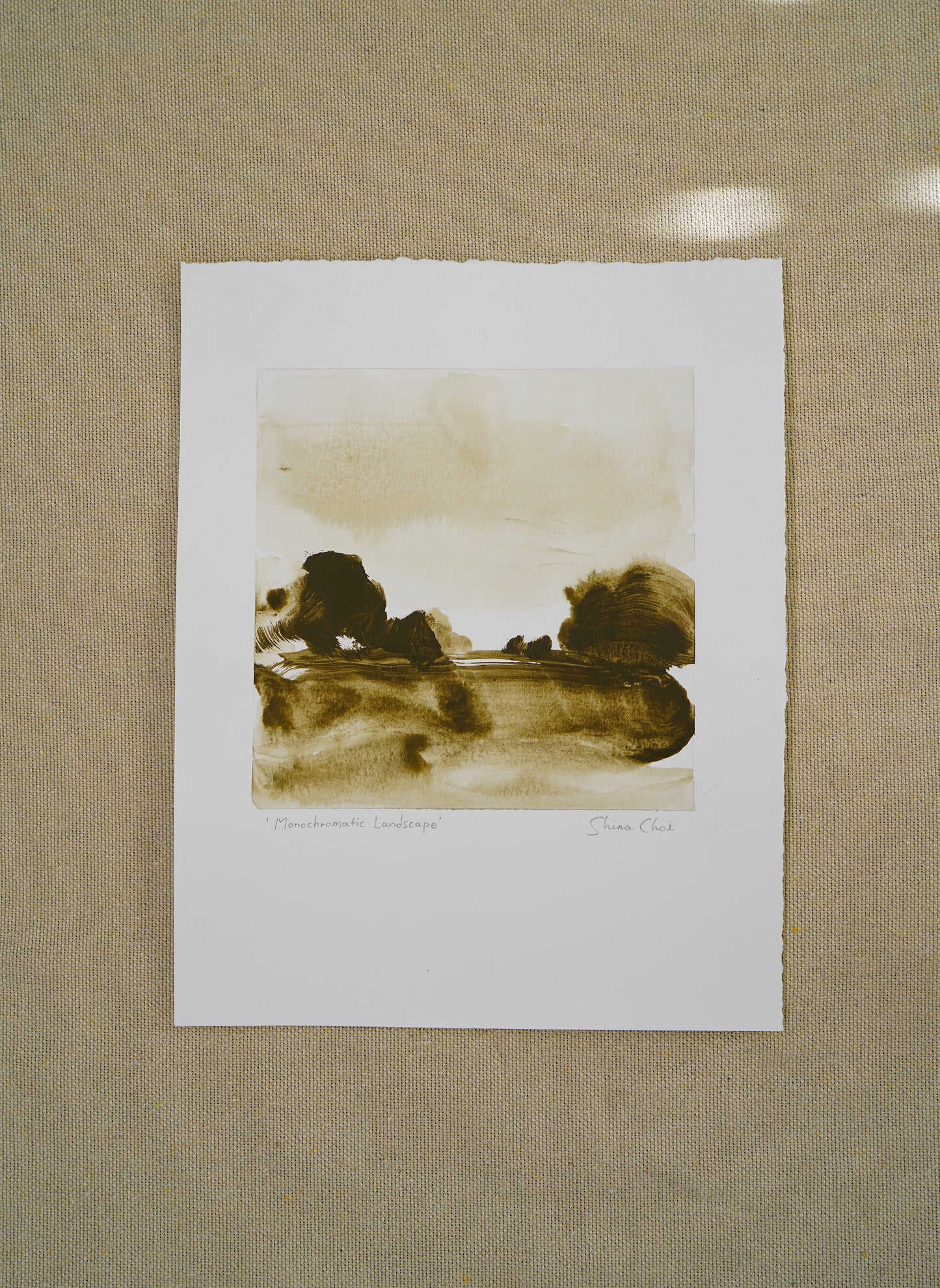 Monochromatic Landscape