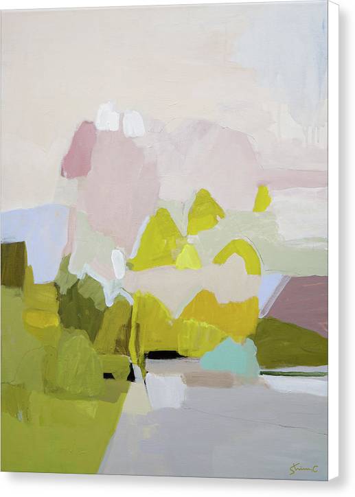 Mustard Valley Morning - Canvas Print