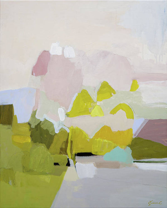 Mustard Valley Morning - Art Print