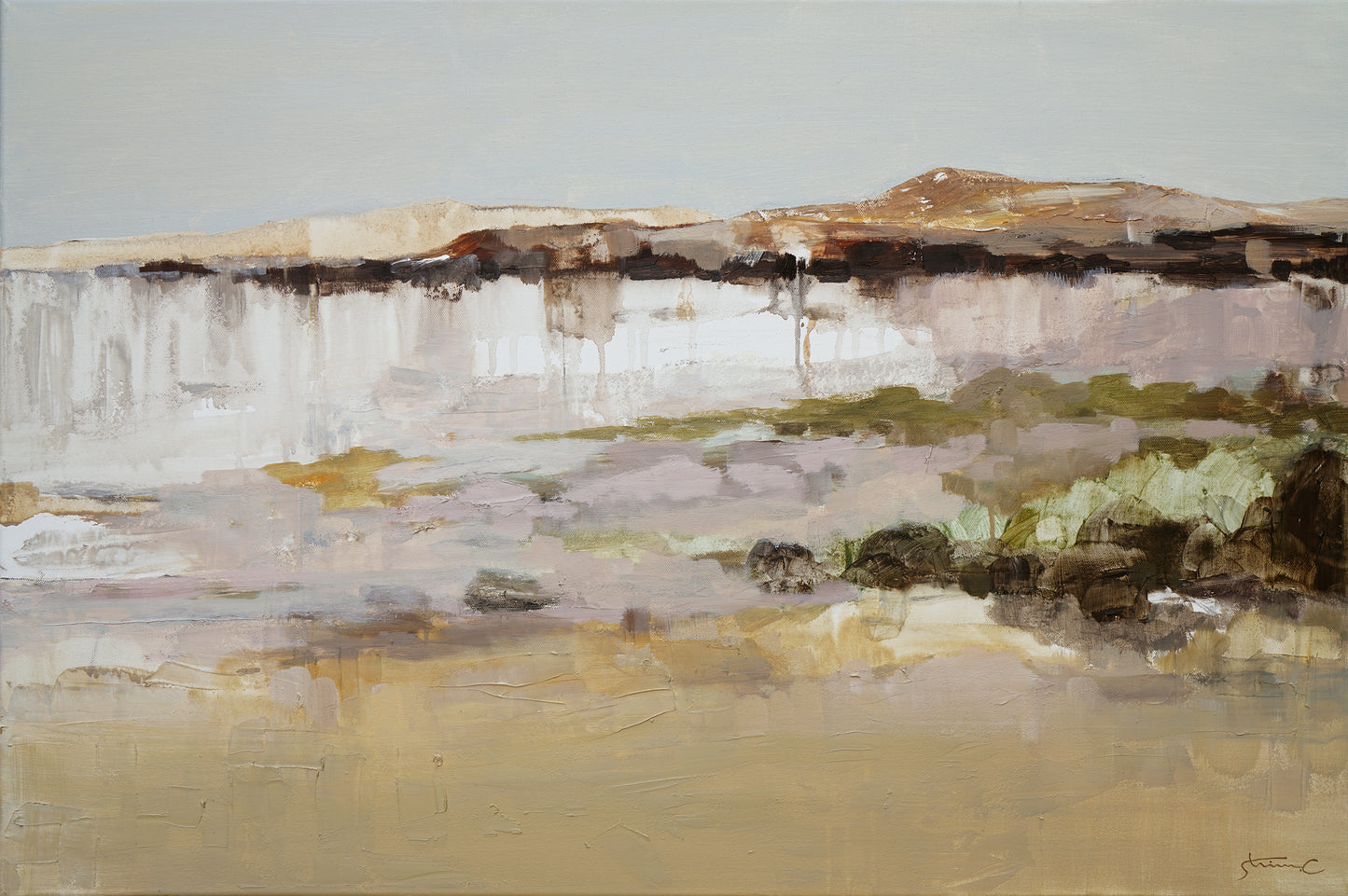Northern Wetlands /Featured in Saatchi Art Collection *20% OFF at checkout