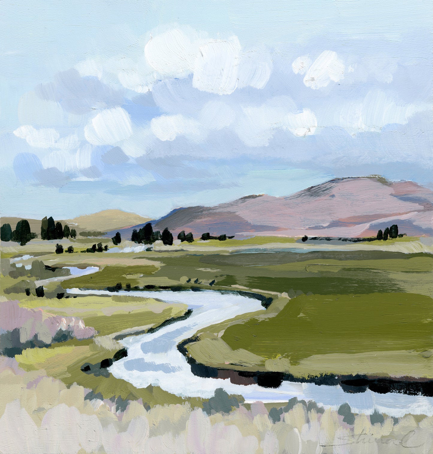 Landscape-Autumn in Idaho*SOLD
