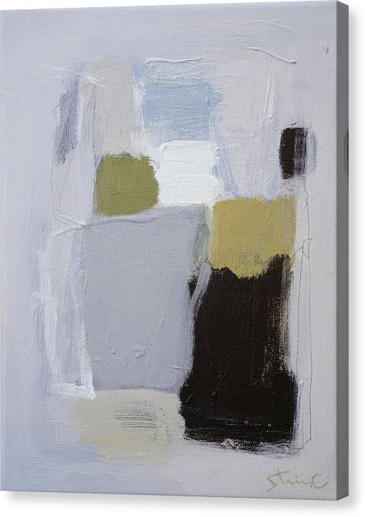 Poetry Gray - Canvas Print