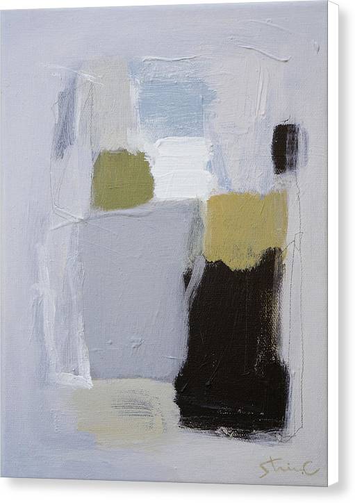 Poetry Gray - Canvas Print