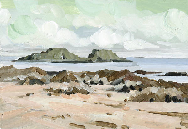 Rock Beach - Art Print