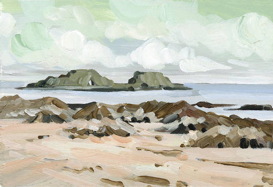 Rock Beach - Art Print