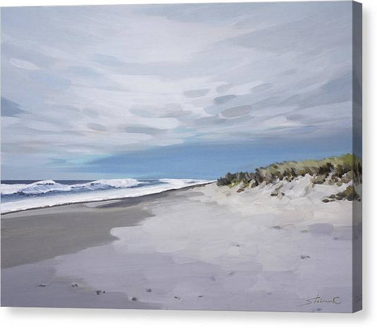 Salted Air and the Calming Waves - Canvas Print