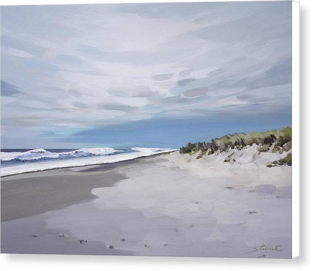 Salted Air and the Calming Waves - Canvas Print