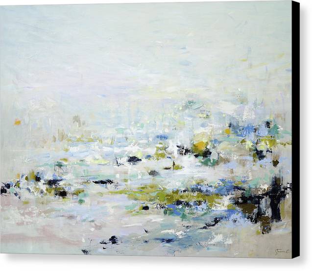 Sparkling Sea in the Mist - Canvas Print