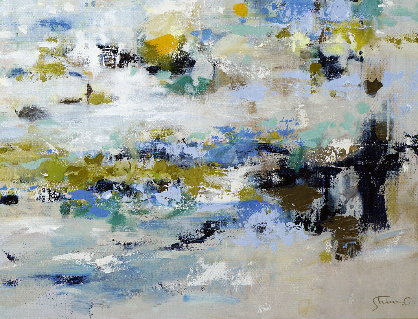 Sparkling Sea in the Mist *SOLD